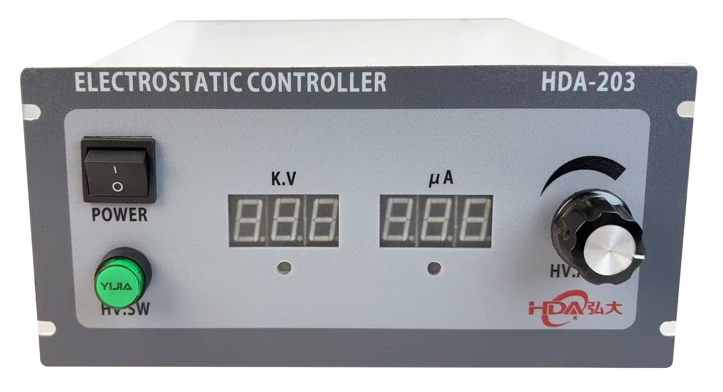 spray gun electrostatic controller