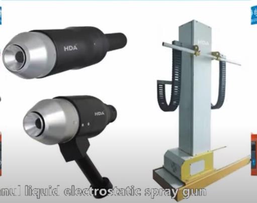 Electrostatic rotating bell robot coating | hdaspraygun