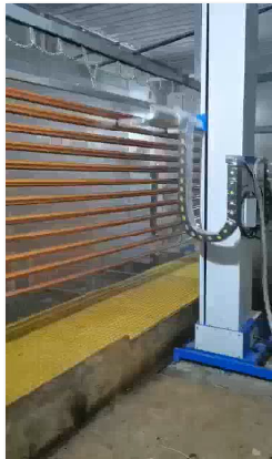 aluminum profile electrostatic auto coating equipment