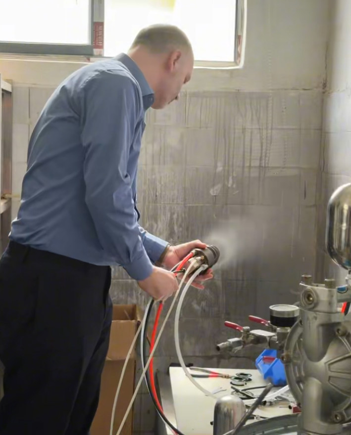 electrostatic spray gun 